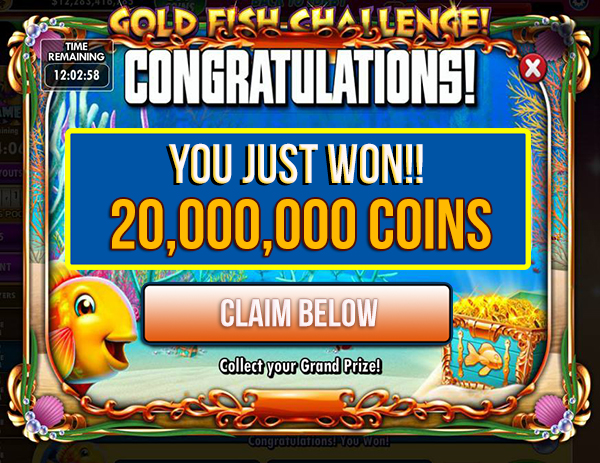 goldfish casino free coins twitter