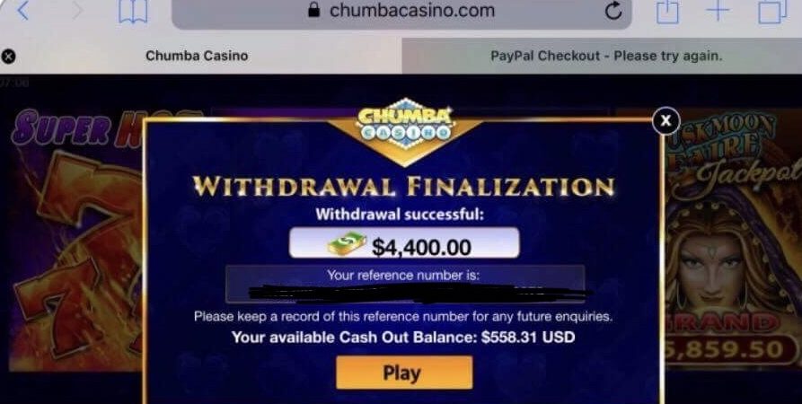 Chumba Casino Free Sweeps $1 for $60