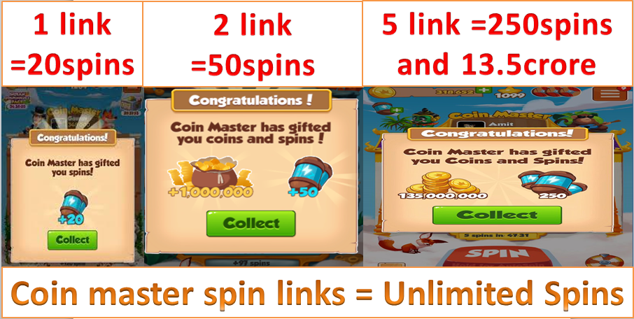 Coin Master Links For Free Spins 2019